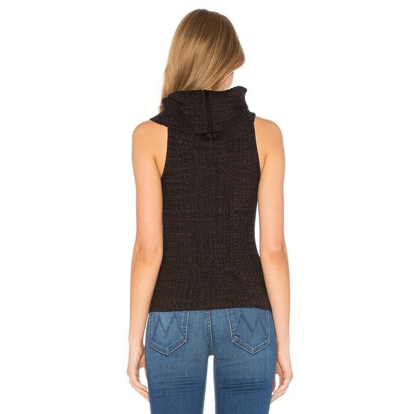 Free People Carly Cowl Sweater Top Knit Ribbed Size Small - Picture 4 of 11